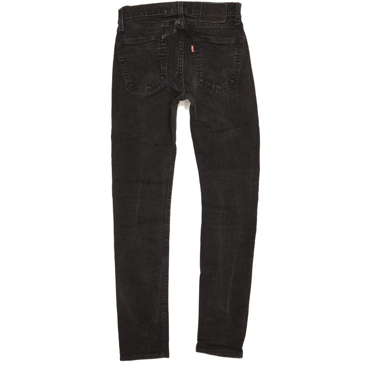 Levi's 519 Men Black Skinny Slim Stretch Jeans W29 L30