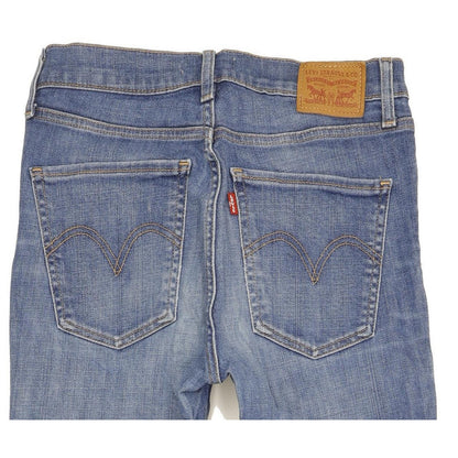 Levi's Mile Women Blue Skinny Slim Stretch Jeans W29 L33