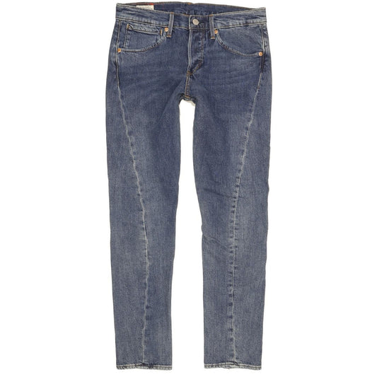 Levi's Engineered LEJ 512 Women Blue Skinny Slim Stretch Jeans W28 L28