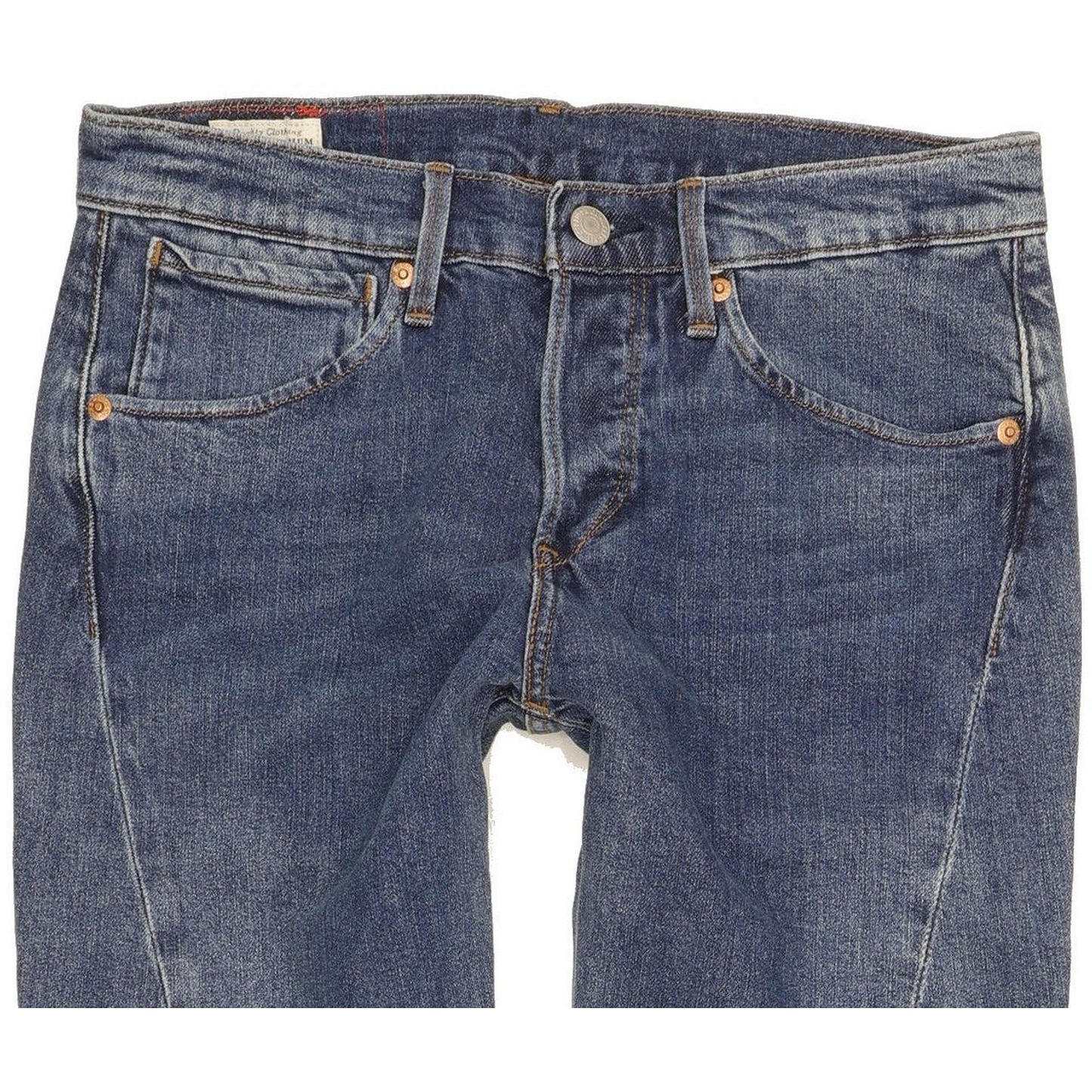 Levi's Engineered LEJ 512 Women Blue Skinny Slim Stretch Jeans W28 L28