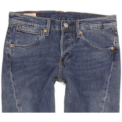 Levi's Engineered LEJ 512 Women Blue Skinny Slim Stretch Jeans W28 L28