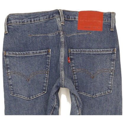 Levi's Engineered LEJ 512 Women Blue Skinny Slim Stretch Jeans W28 L28