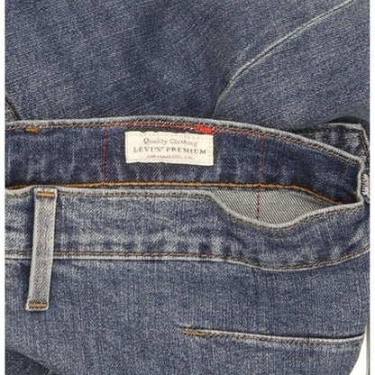 Levi's Engineered LEJ 512 Women Blue Skinny Slim Stretch Jeans W28 L28