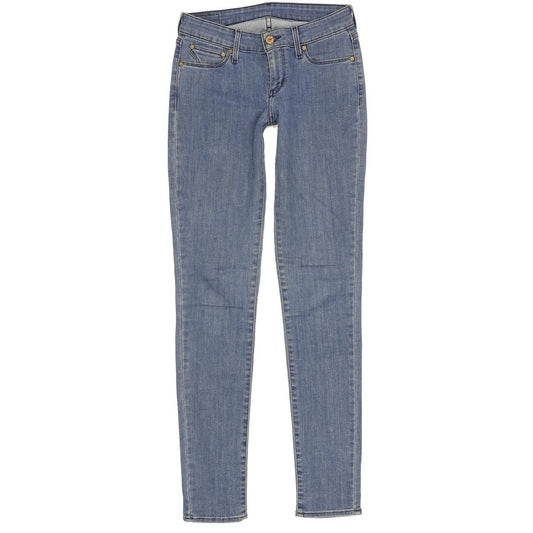 Levi's Women Blue Skinny Slim Stretch Jeans W26 L32