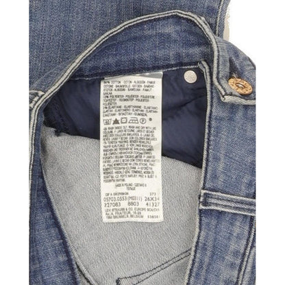 Levi's Women Blue Skinny Slim Stretch Jeans W26 L32