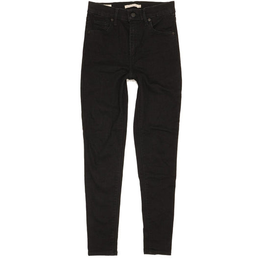 Levi's Mile Women Black Skinny Slim Stretch Jeans W26 L28