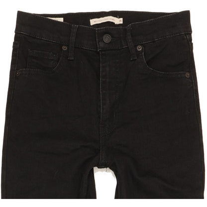 Levi's Mile Women Black Skinny Slim Stretch Jeans W26 L28