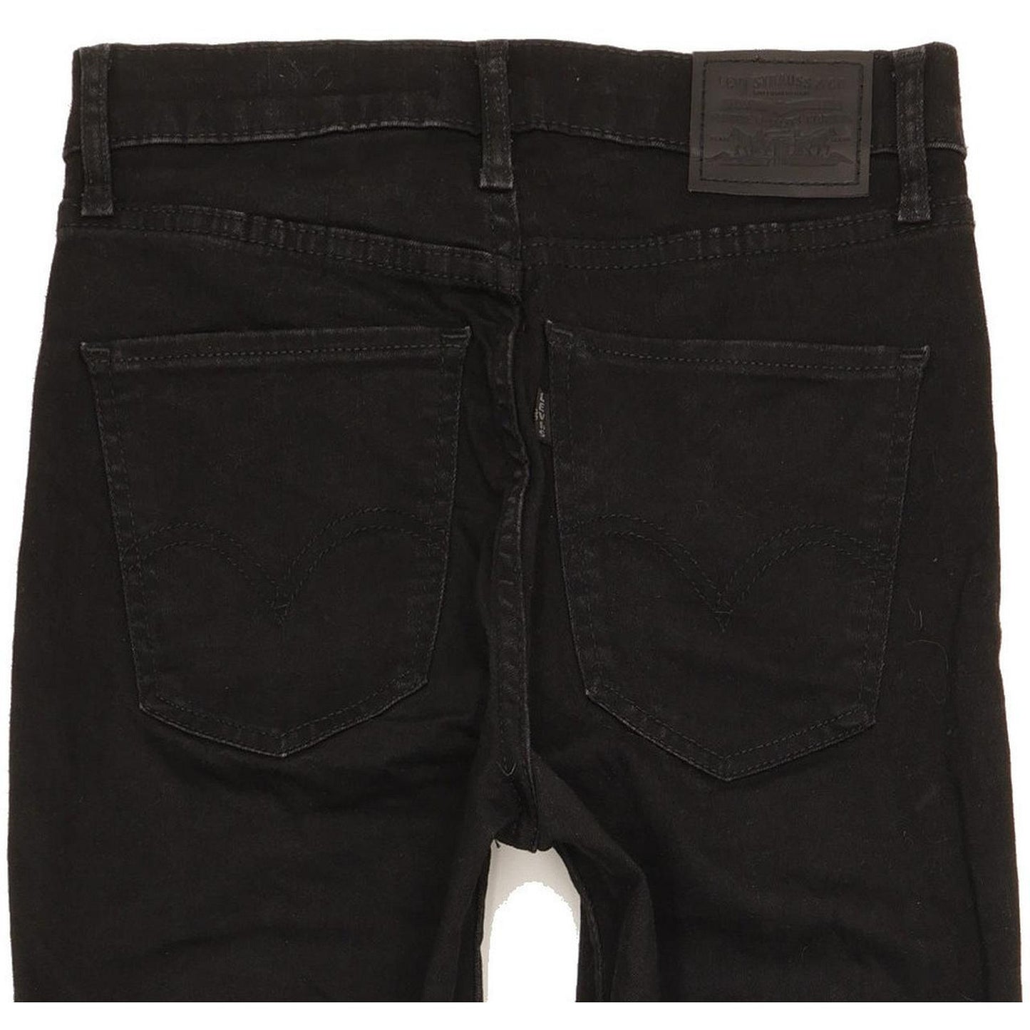 Levi's Mile Women Black Skinny Slim Stretch Jeans W26 L28