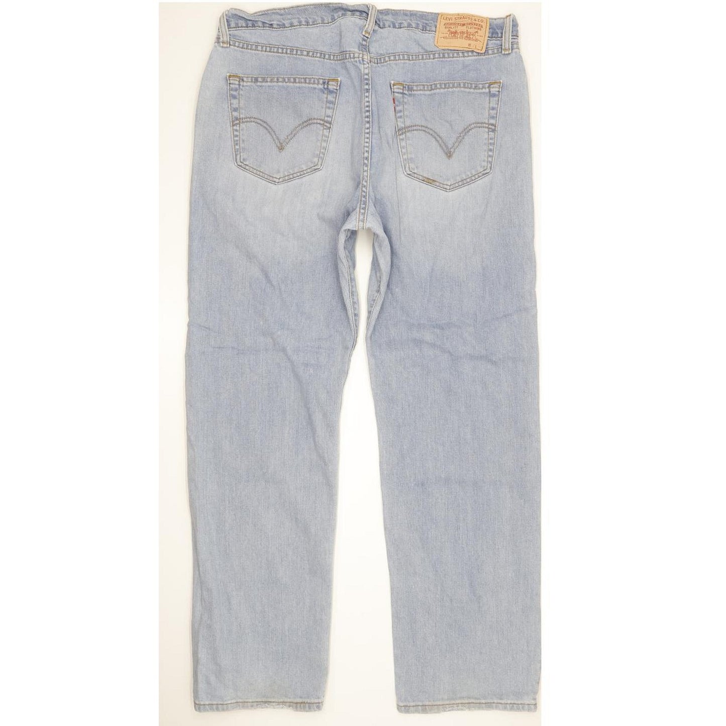 Levi's 751 Men Blue Straight Regular Stretch Jeans W38 L32