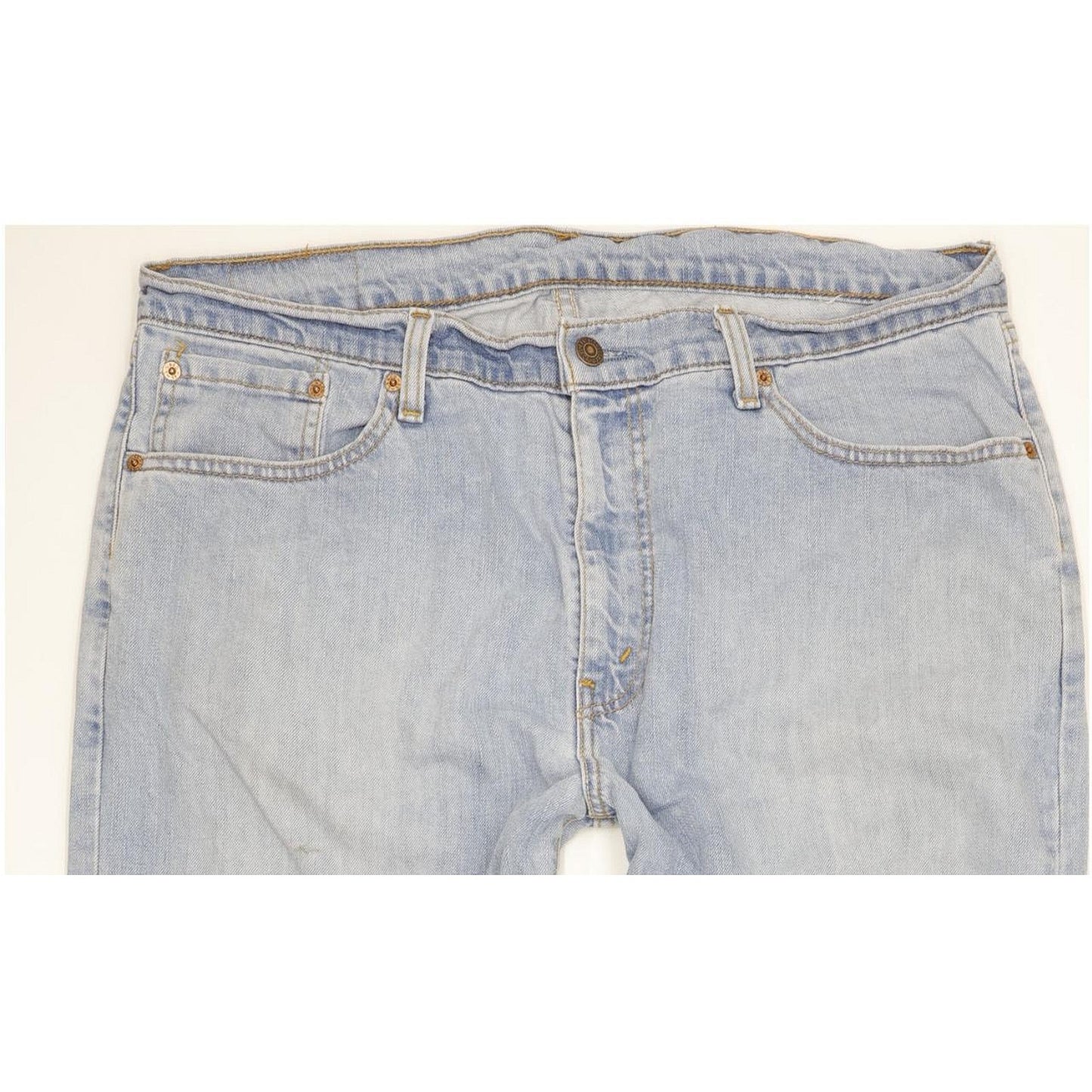 Levi's 751 Men Blue Straight Regular Stretch Jeans W38 L32