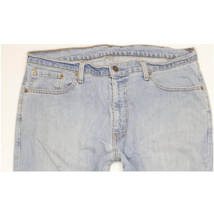 Levi's 751 Men Blue Straight Regular Stretch Jeans W38 L32
