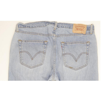 Levi's 751 Men Blue Straight Regular Stretch Jeans W38 L32