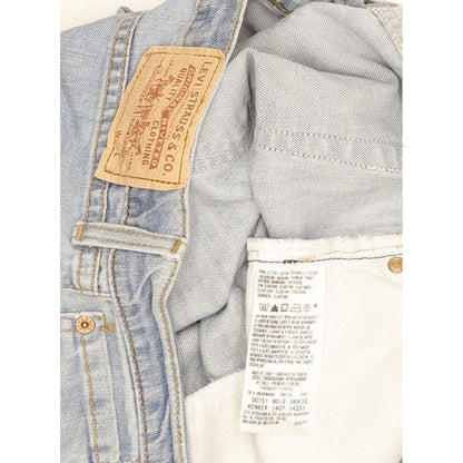 Levi's 751 Men Blue Straight Regular Stretch Jeans W38 L32