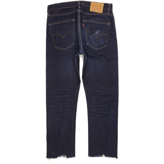 Levi's 505 Men Blue Straight Regular Stretch Jeans W32 L27