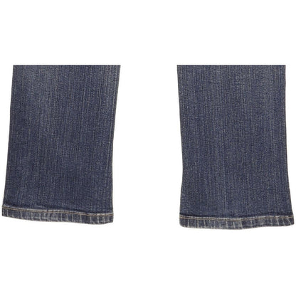 Levi's 504 Women Blue Straight Slim Stretch Jeans W26 L33