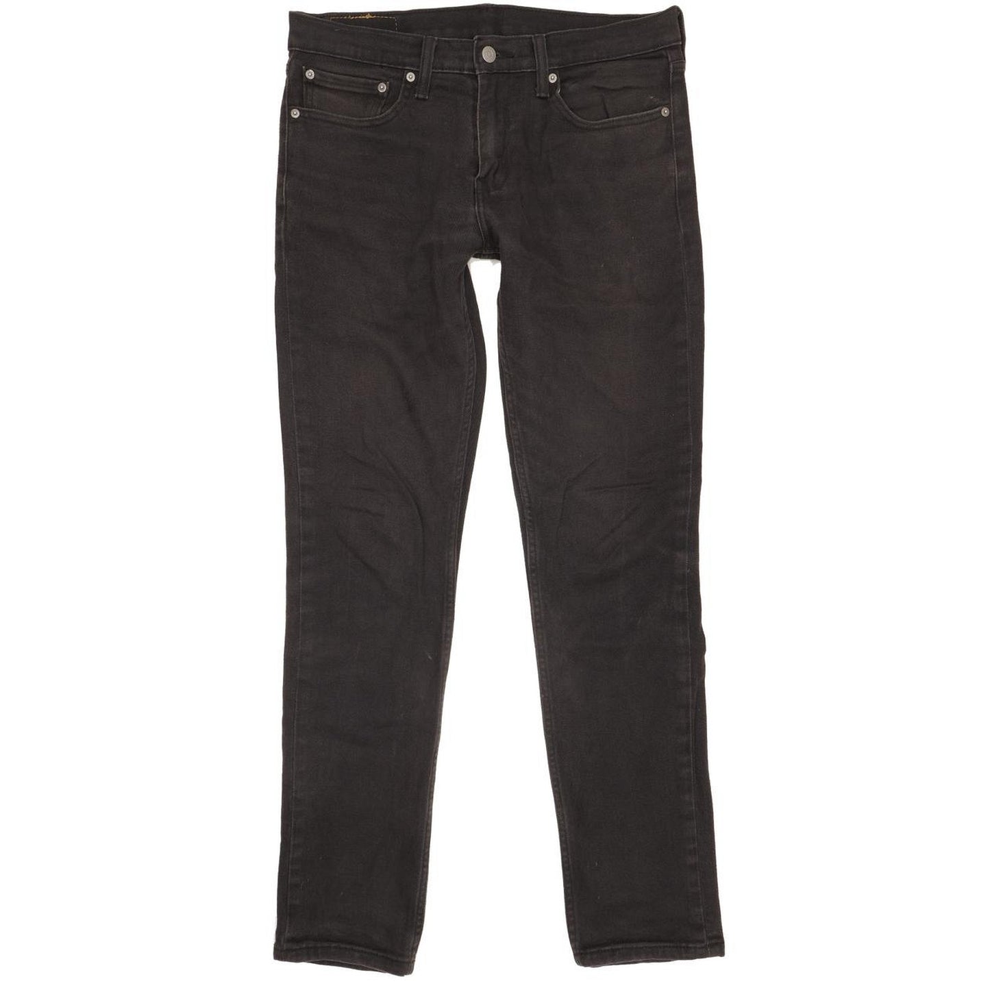Levi's 511 Men Black Straight Slim Stretch Jeans W32 L33