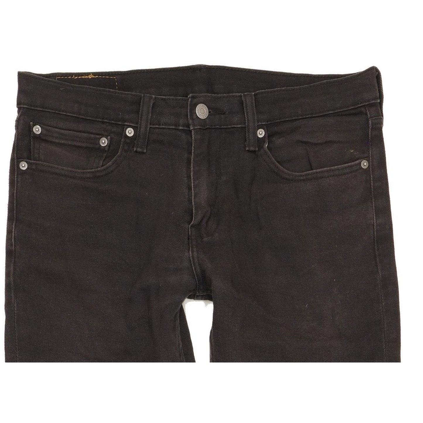 Levi's 511 Men Black Straight Slim Stretch Jeans W32 L33
