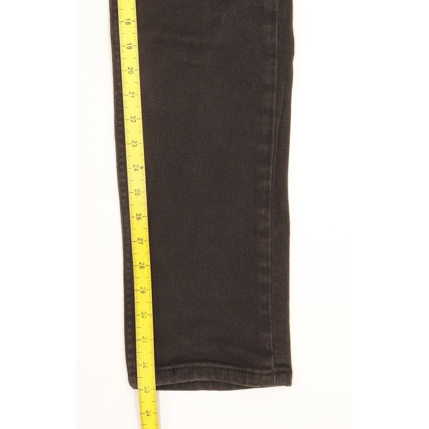 Levi's 511 Men Black Straight Slim Stretch Jeans W32 L33