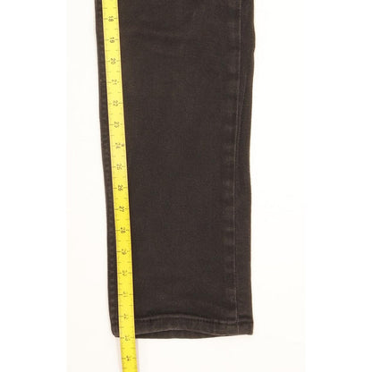 Levi's 511 Men Black Straight Slim Stretch Jeans W32 L33