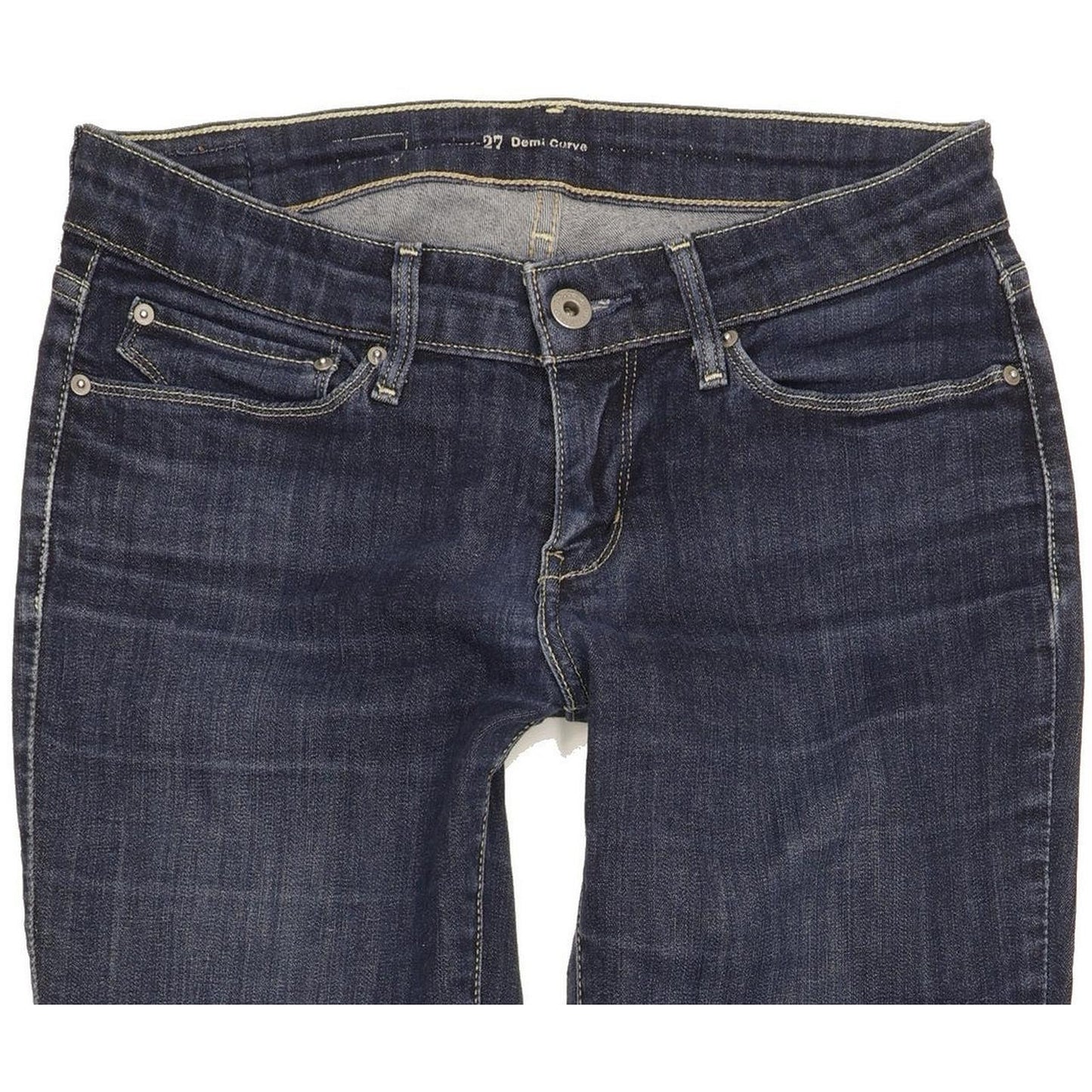 Levi's Demi Curve Women Blue Skinny Slim Stretch Jeans W27 L32
