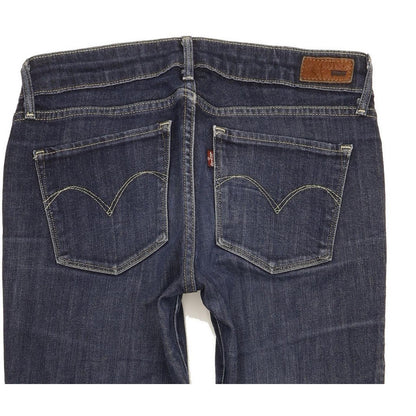 Levi's Demi Curve Women Blue Skinny Slim Stretch Jeans W27 L32