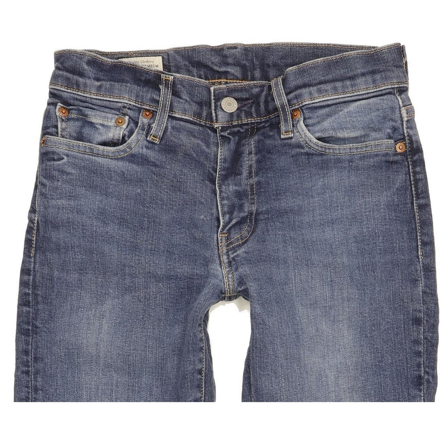Levi's 511 Men Blue Straight Slim Stretch Jeans W29 L27