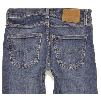 Levi's 511 Men Blue Straight Slim Stretch Jeans W29 L27