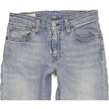 Levi's 511 Men Blue Straight Slim Stretch Jeans W28 L32
