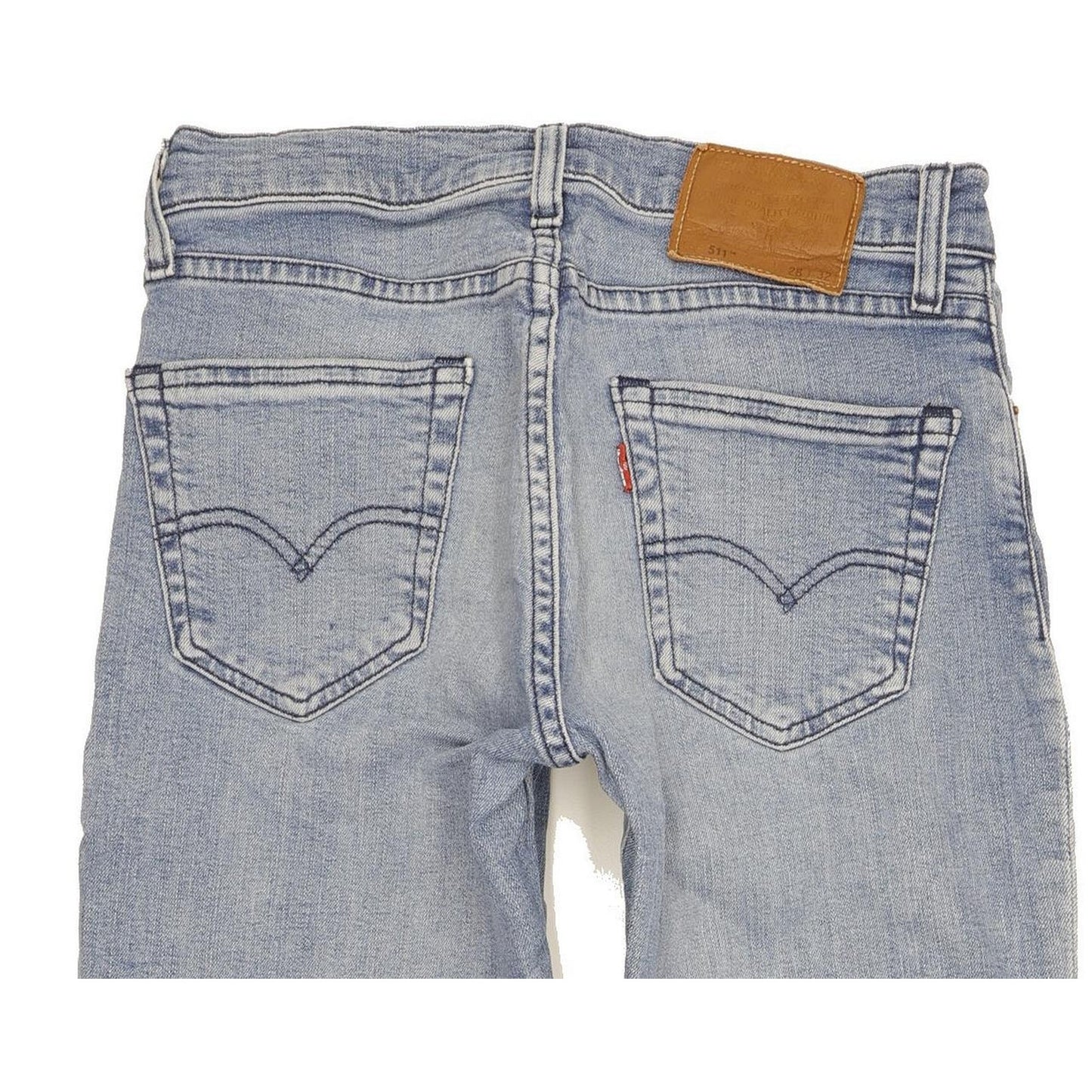 Levi's 511 Men Blue Straight Slim Stretch Jeans W28 L32