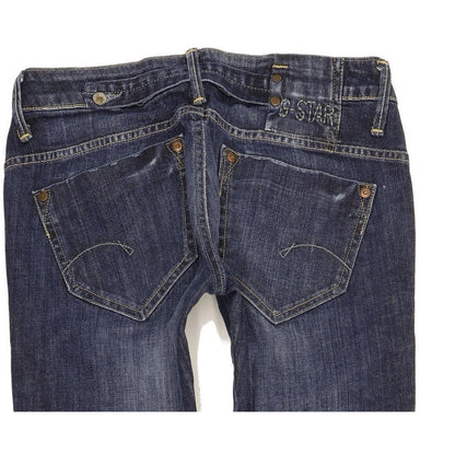 G-Star Midge Women Blue Straight Slim Stretch Jeans W29 L31