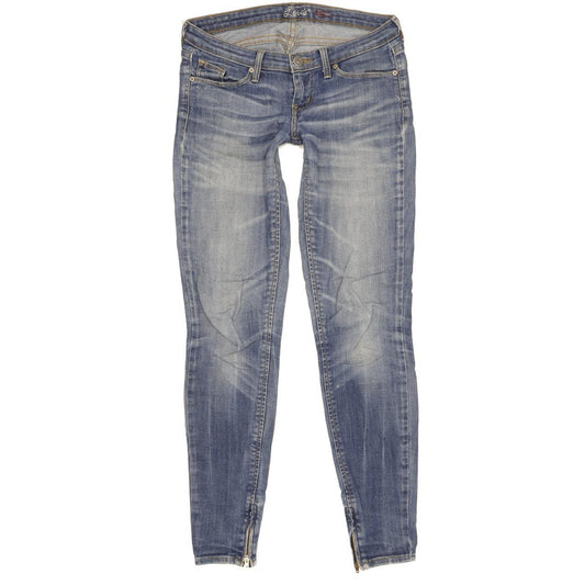 Levi's Women Blue Skinny Slim Stretch Jeans W25 L30