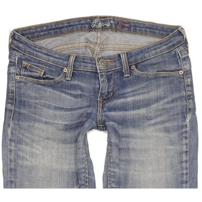 Levi's Women Blue Skinny Slim Stretch Jeans W25 L30