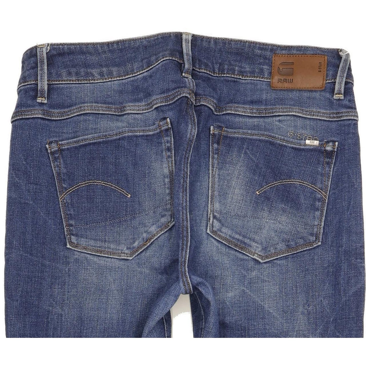 G-Star 3301 Women Blue Skinny Slim Stretch Jeans W30 L30