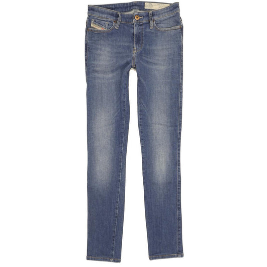 Diesel Skinzee Women Blue Skinny Slim Stretch Jeans W26 L28