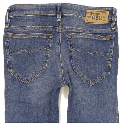 Diesel Skinzee Women Blue Skinny Slim Stretch Jeans W26 L28