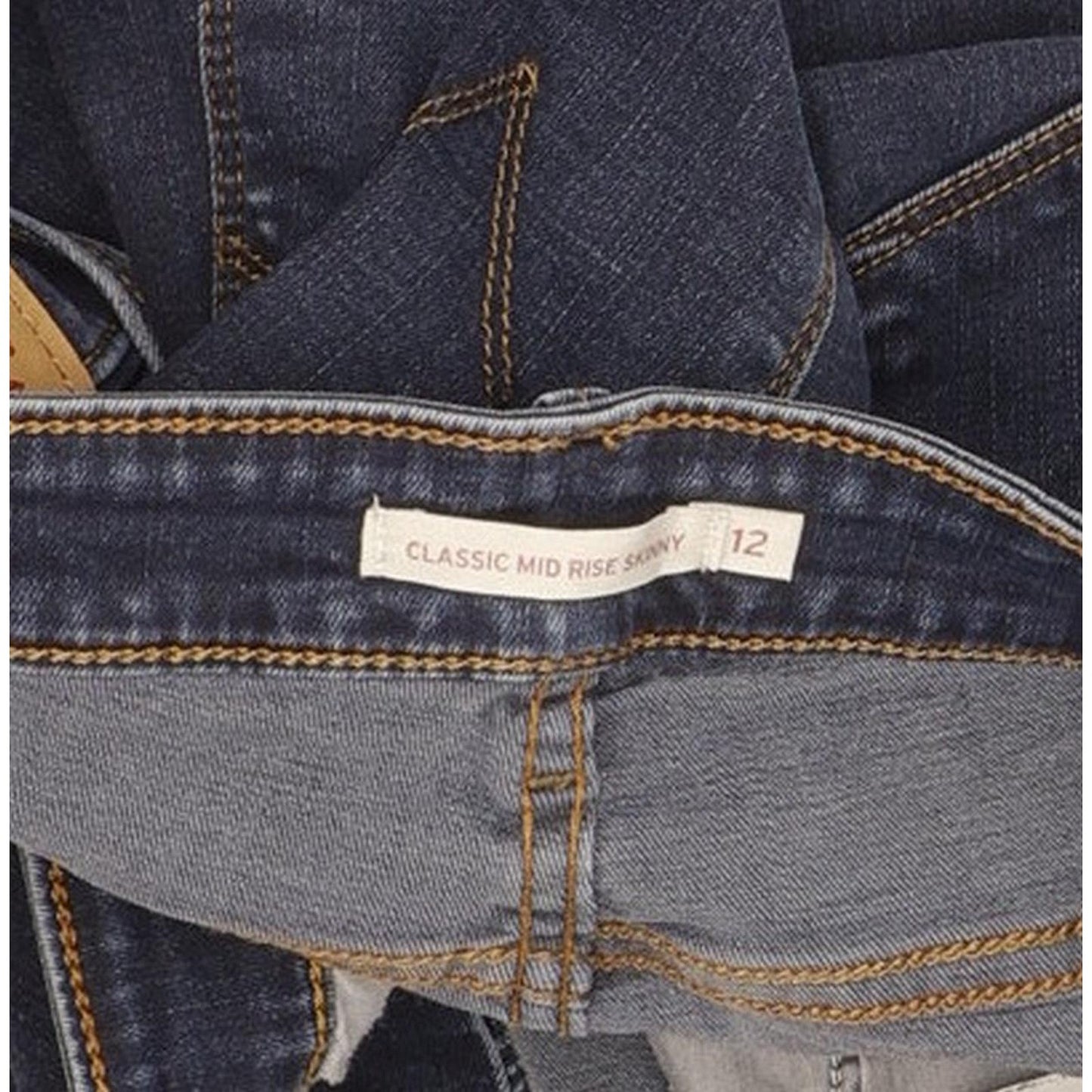Levi's Women Blue Skinny Classic Stretch Jeans W28 L28