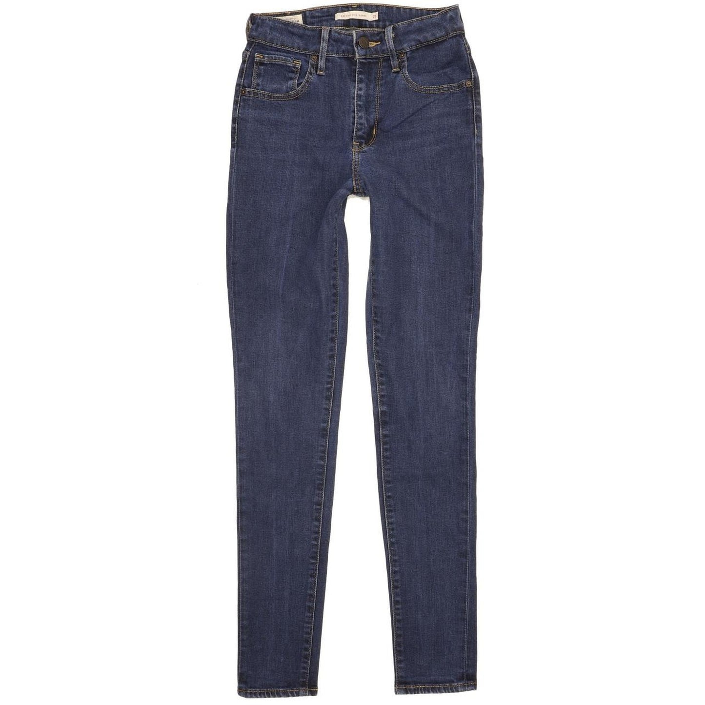 Levi's 721 Women Blue Skinny Slim Stretch Jeans W25 L30