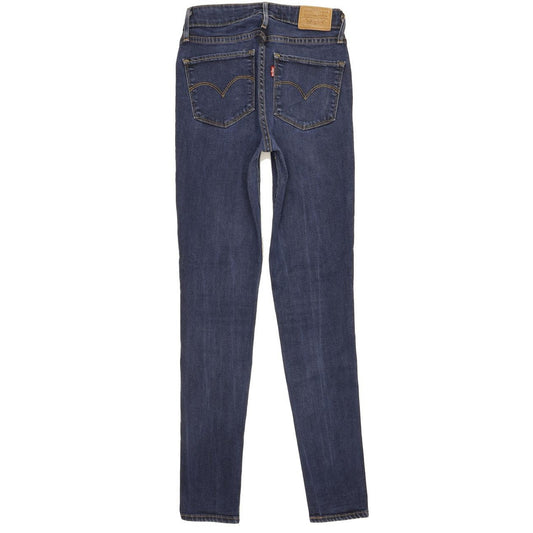 Levi's 721 Women Blue Skinny Slim Stretch Jeans W25 L30