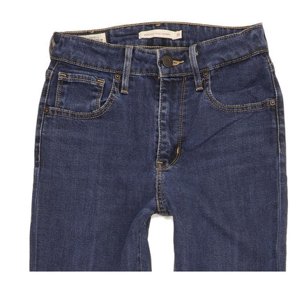 Levi's 721 Women Blue Skinny Slim Stretch Jeans W25 L30