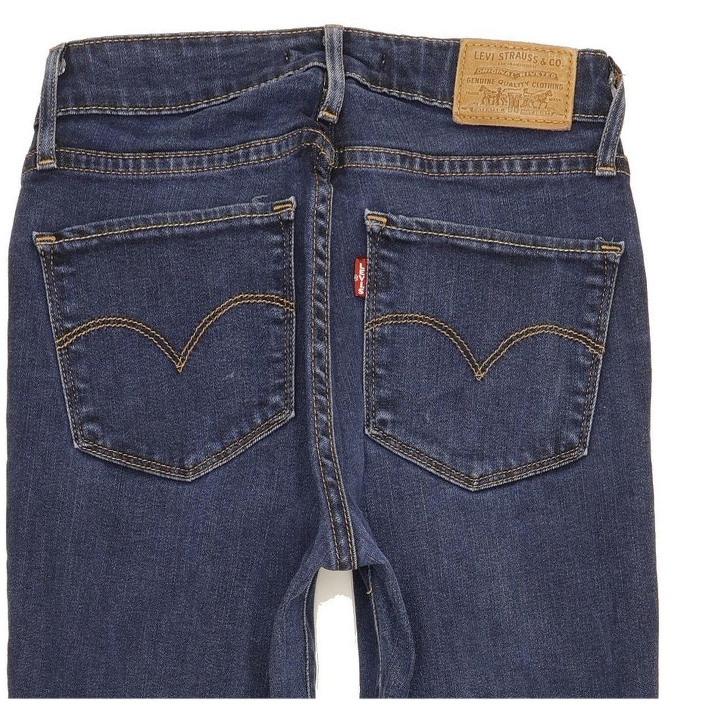 Levi's 721 Women Blue Skinny Slim Stretch Jeans W25 L30