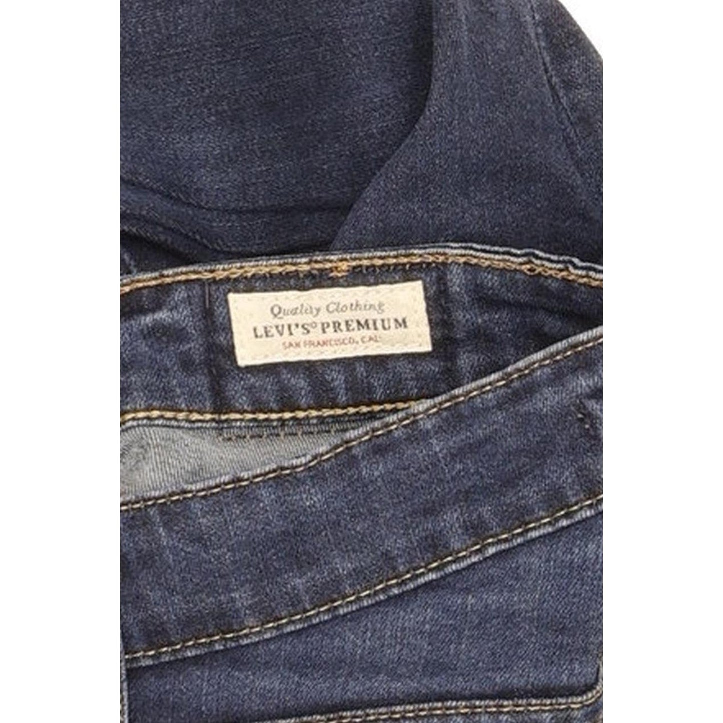 Levi's 721 Women Blue Skinny Slim Stretch Jeans W25 L30