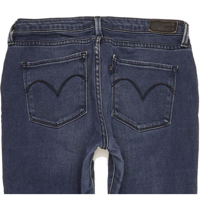 Levi's Legging Women Blue Skinny Slim Stretch Jeans W28 L30