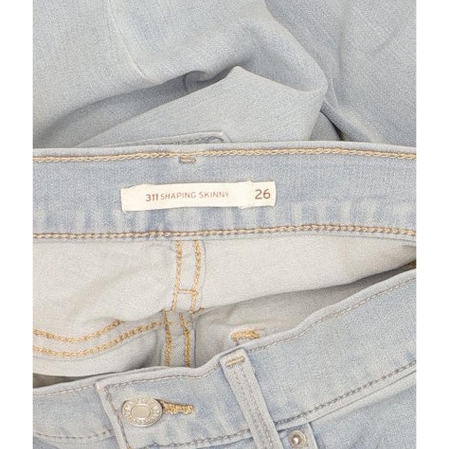 Levi's 311 Shaping Women Blue Skinny Slim Stretch Jeans W26 L32