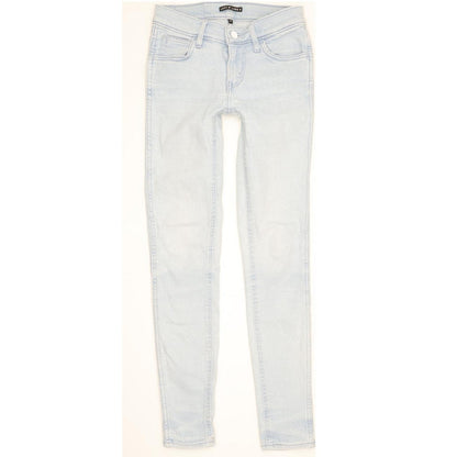 Levi's Line 8 Women Blue Skinny Slim Stretch Jeans W24 L30