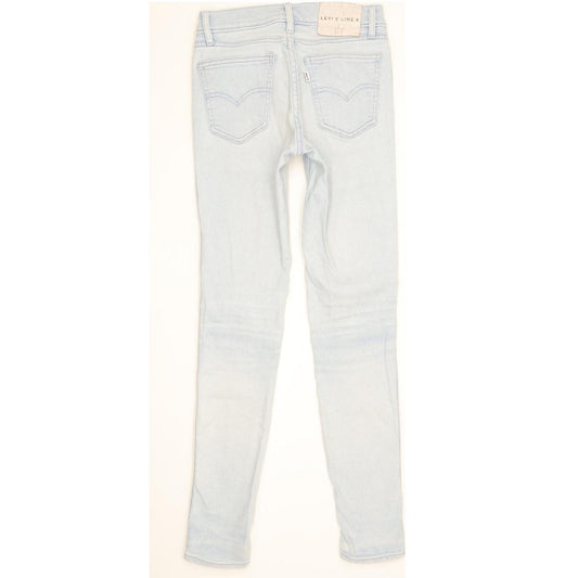 Levi's Line 8 Women Blue Skinny Slim Stretch Jeans W24 L30