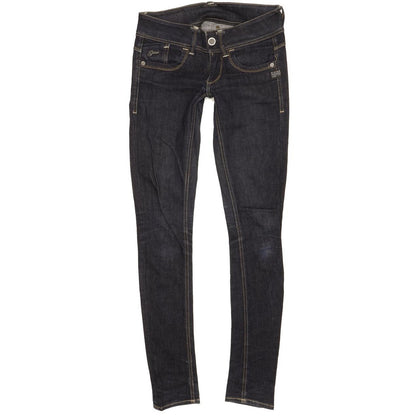 G-Star Lynn Women Navy Skinny Slim Stretch Jeans W26 L31