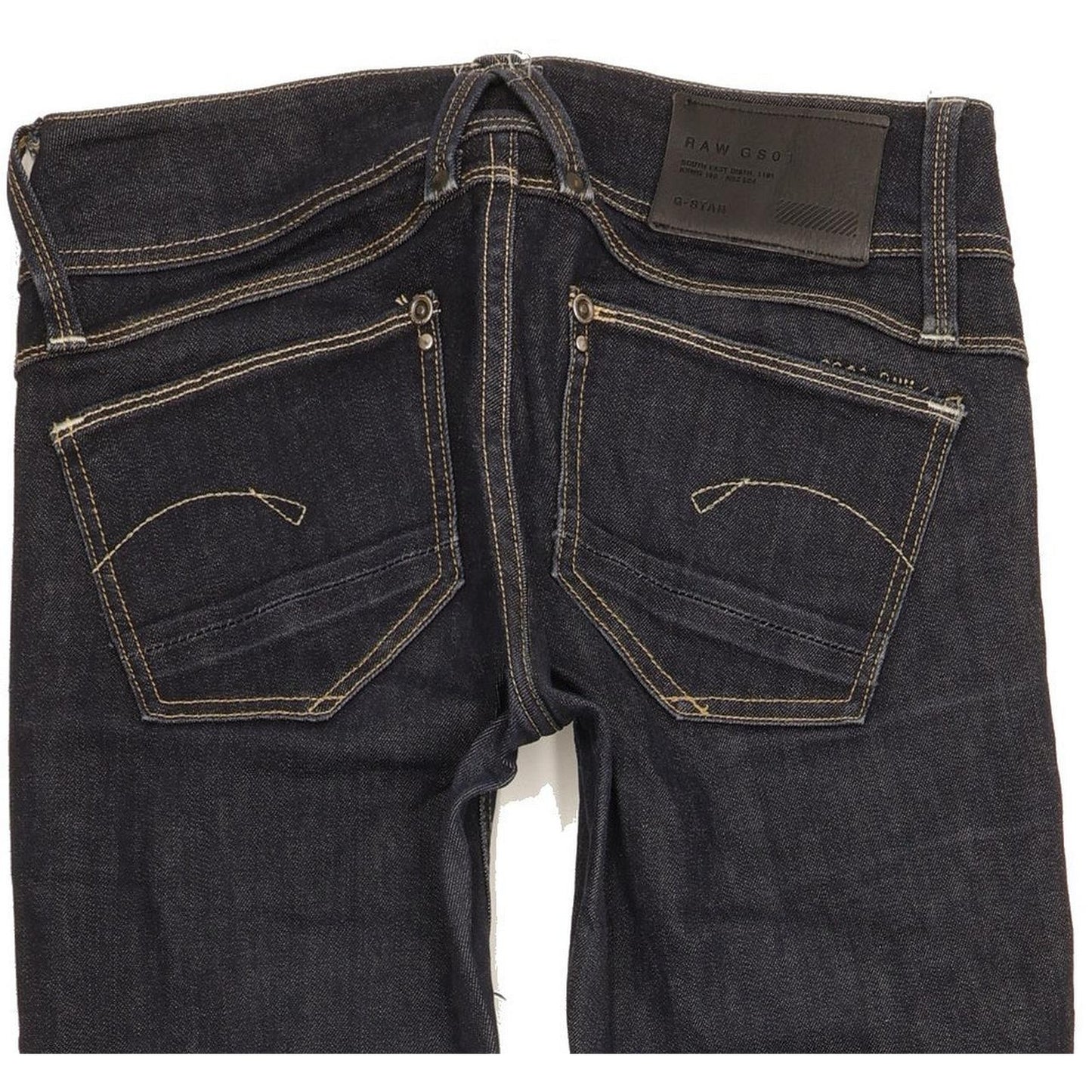 G-Star Lynn Women Navy Skinny Slim Stretch Jeans W26 L31