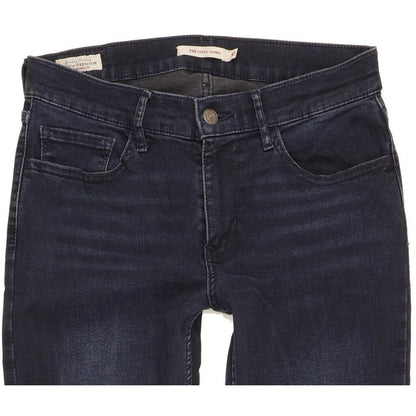 Levi's 710 Super Women Navy Skinny Slim Stretch Jeans W30 L30