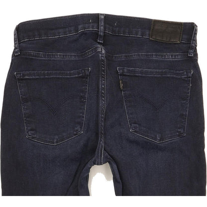 Levi's 710 Super Women Navy Skinny Slim Stretch Jeans W30 L30