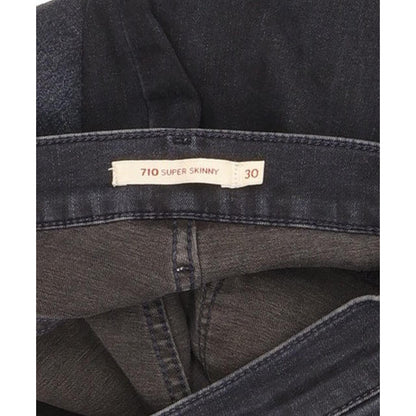 Levi's 710 Super Women Navy Skinny Slim Stretch Jeans W30 L30